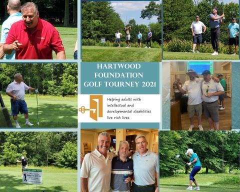 Hartwood Foundation Golf Tourney 2021: Helping adults with intellectual and developmental disabilities live rich lives.
